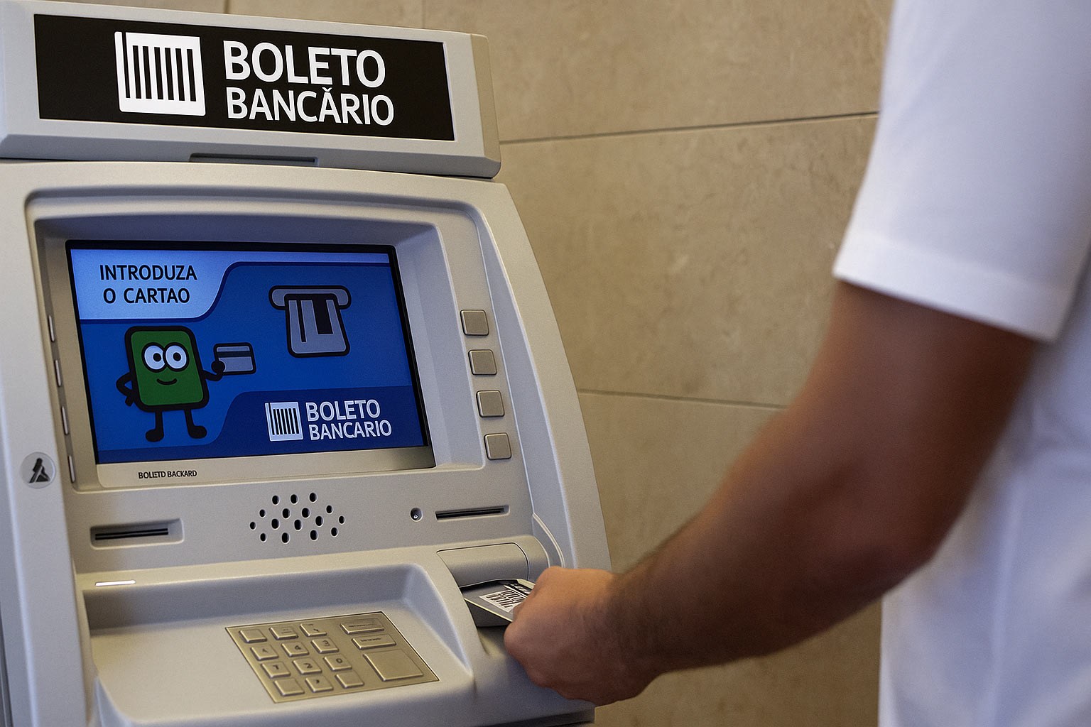Opção de pagamento Boleto Bancário em cassino online