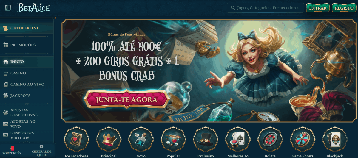 BetAlice site de apostas