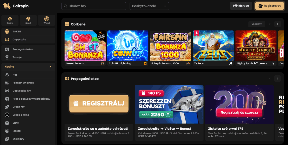 Fairspin – casino de dinheiro real
