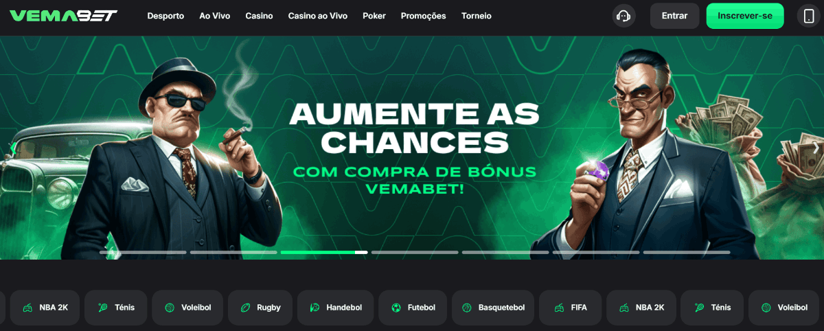 Vemabet – casino online popular em Portugal
